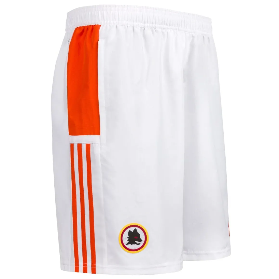 AS Roma Adidas Padel Shorts, White, Man Cheap