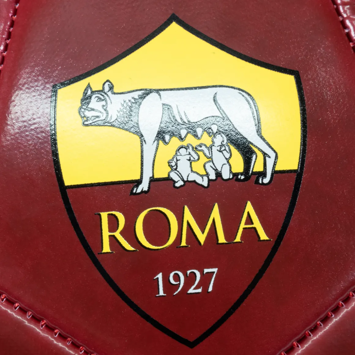AS Roma ball with Forza Roma pattern embossed, size 5 Cheap