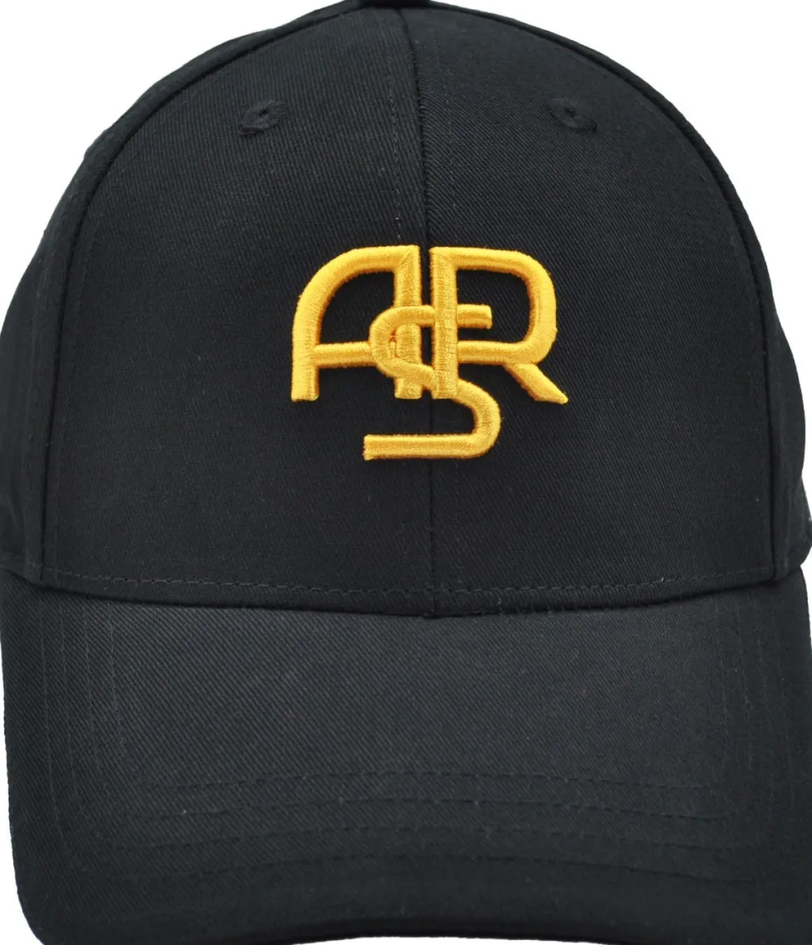 AS Roma cap with embroidered ASR monogram, Adult, Black Flash Sale