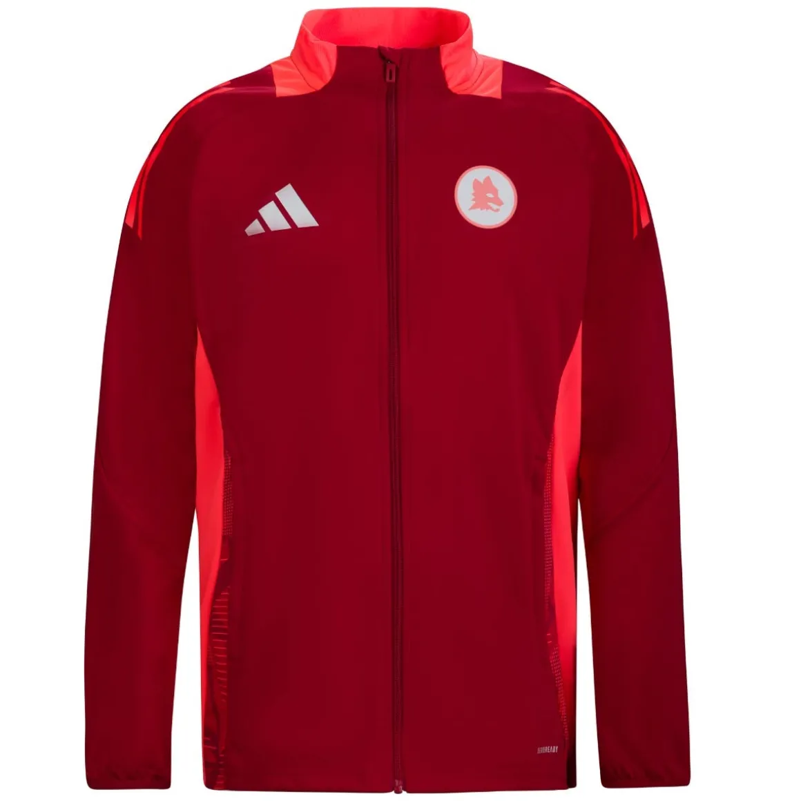 AS Roma coach Full Zip Sweatshirt , Red, Men Sale