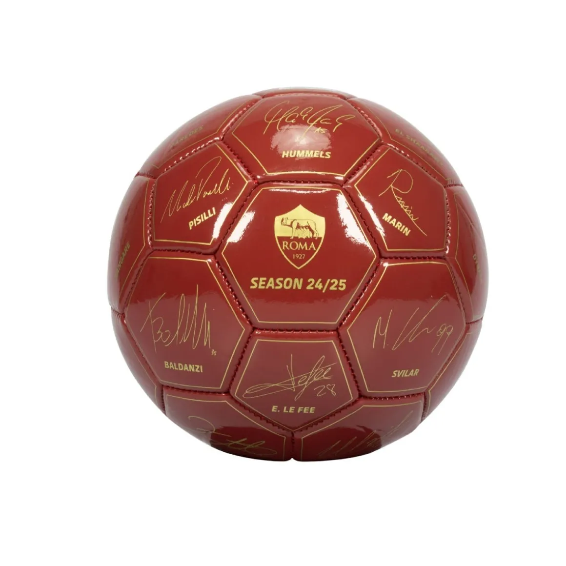 AS Roma football with players autographs 2024/25, Size 1 Flash Sale