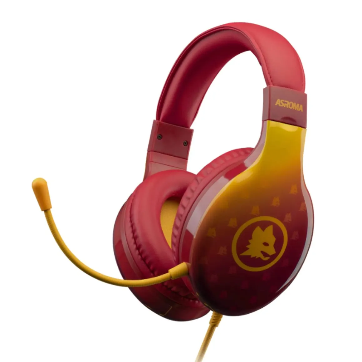 AS Roma Gaming Headset with Lupetto Logo Flash Sale