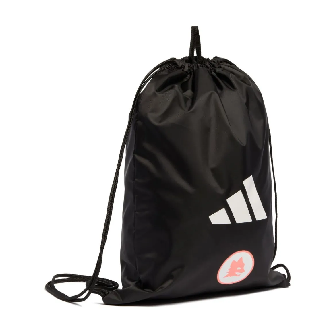 AS Roma gym sack Logo Adidas, Black Cheap