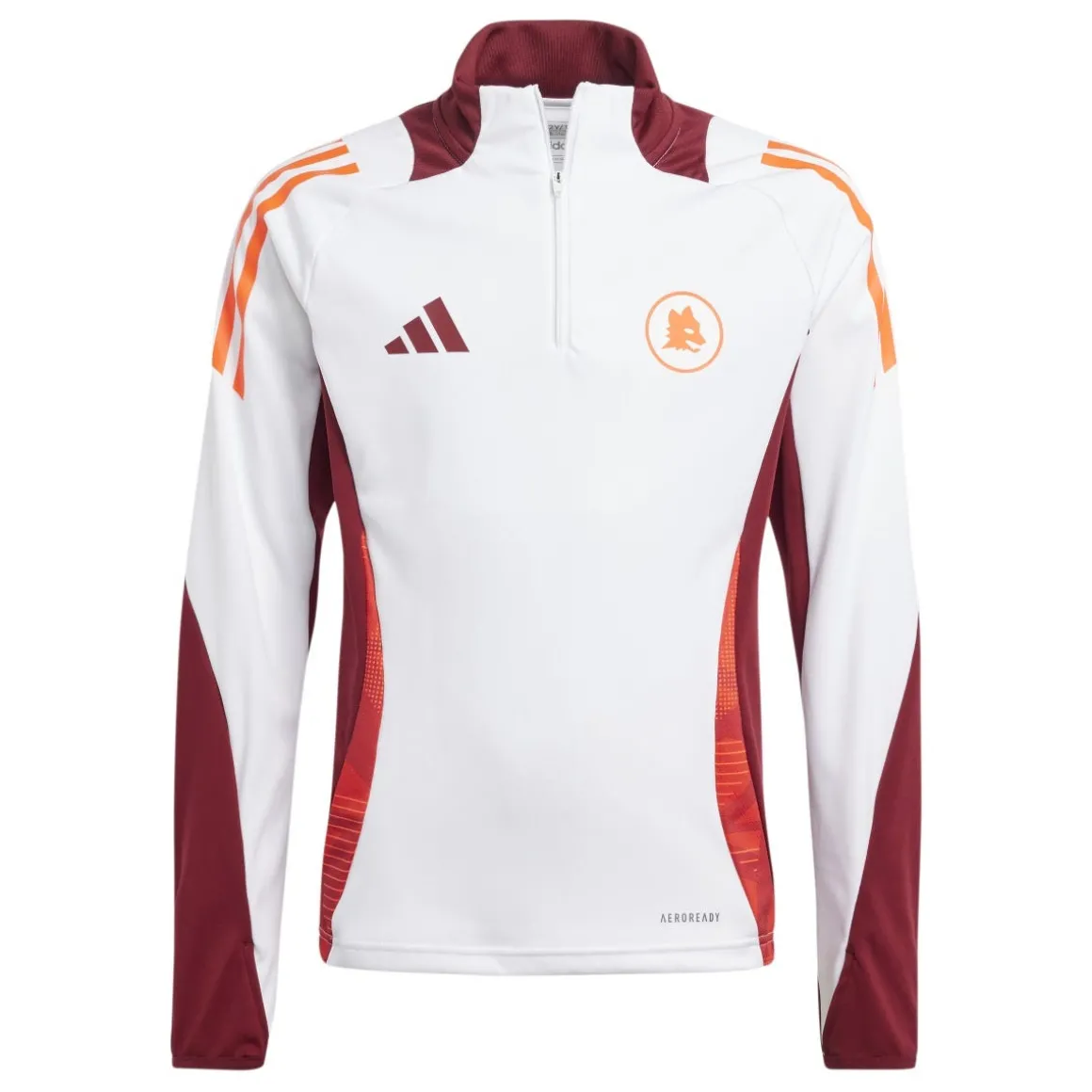 AS Roma half-zip sweatshirt, Kids Flash Sale