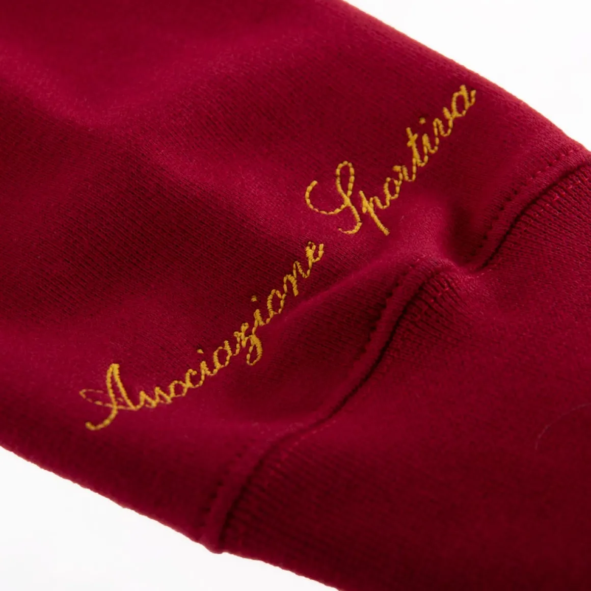 AS Roma Heritage Collection Crest Logo Hoodie, Men, Red Outlet