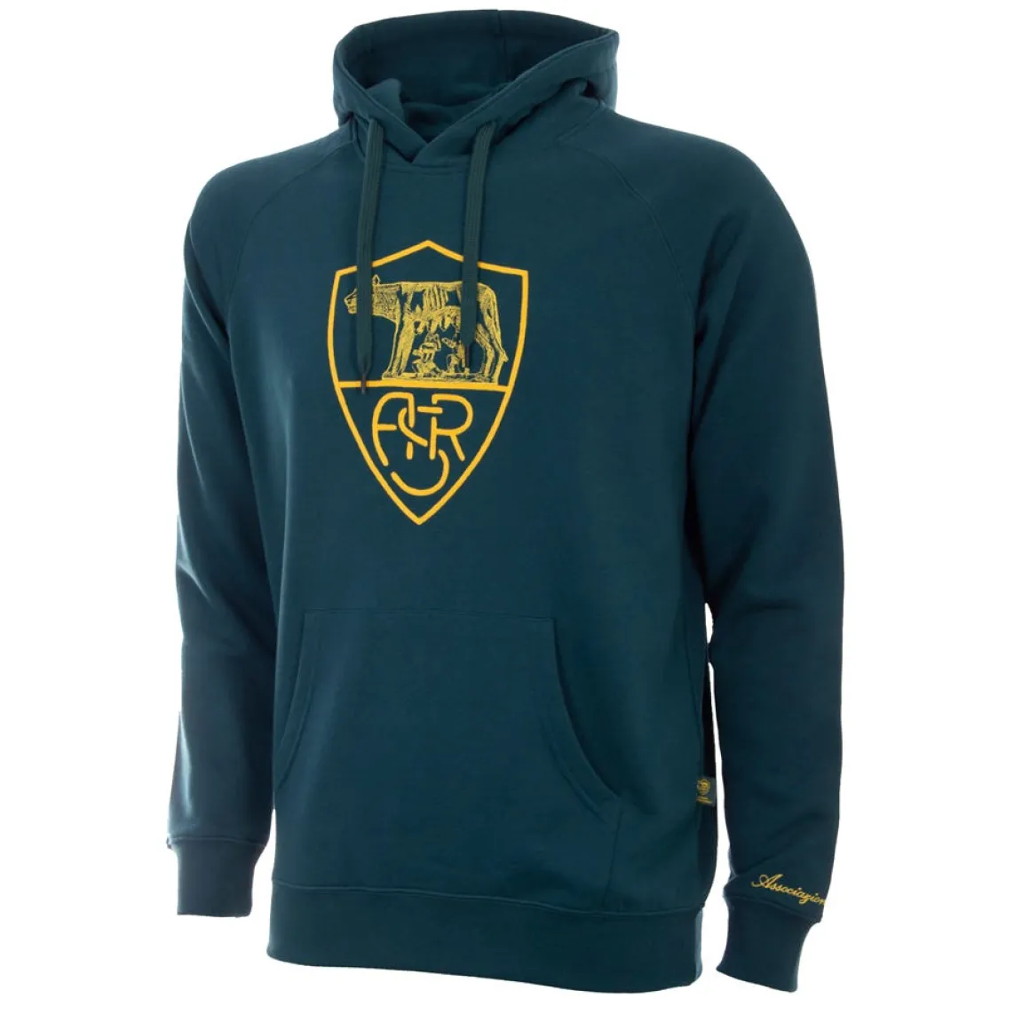 AS Roma Heritage Hoodie, Adult, Green Sale
