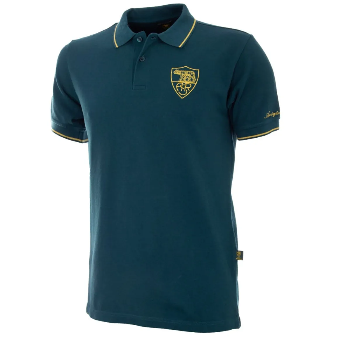 AS Roma Heritage Polo shirt, Adult, Green Store