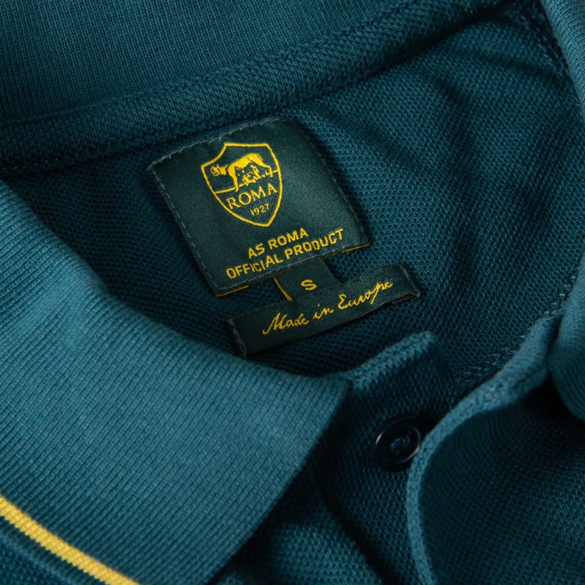 AS Roma Heritage Polo shirt, Adult, Green Store