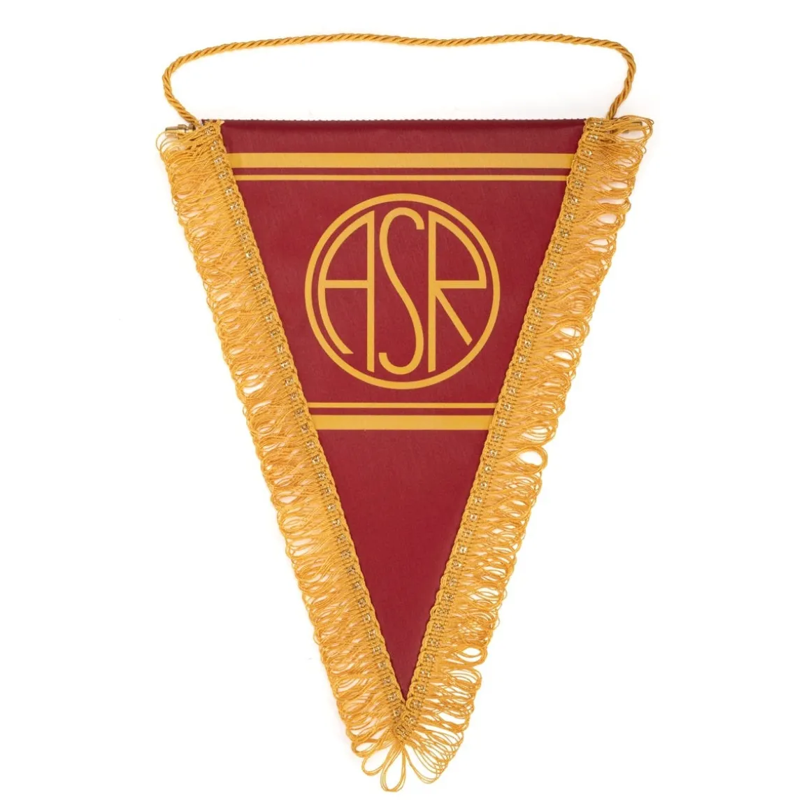 AS Roma Heritage triangular pennant, 28x20cm Cheap