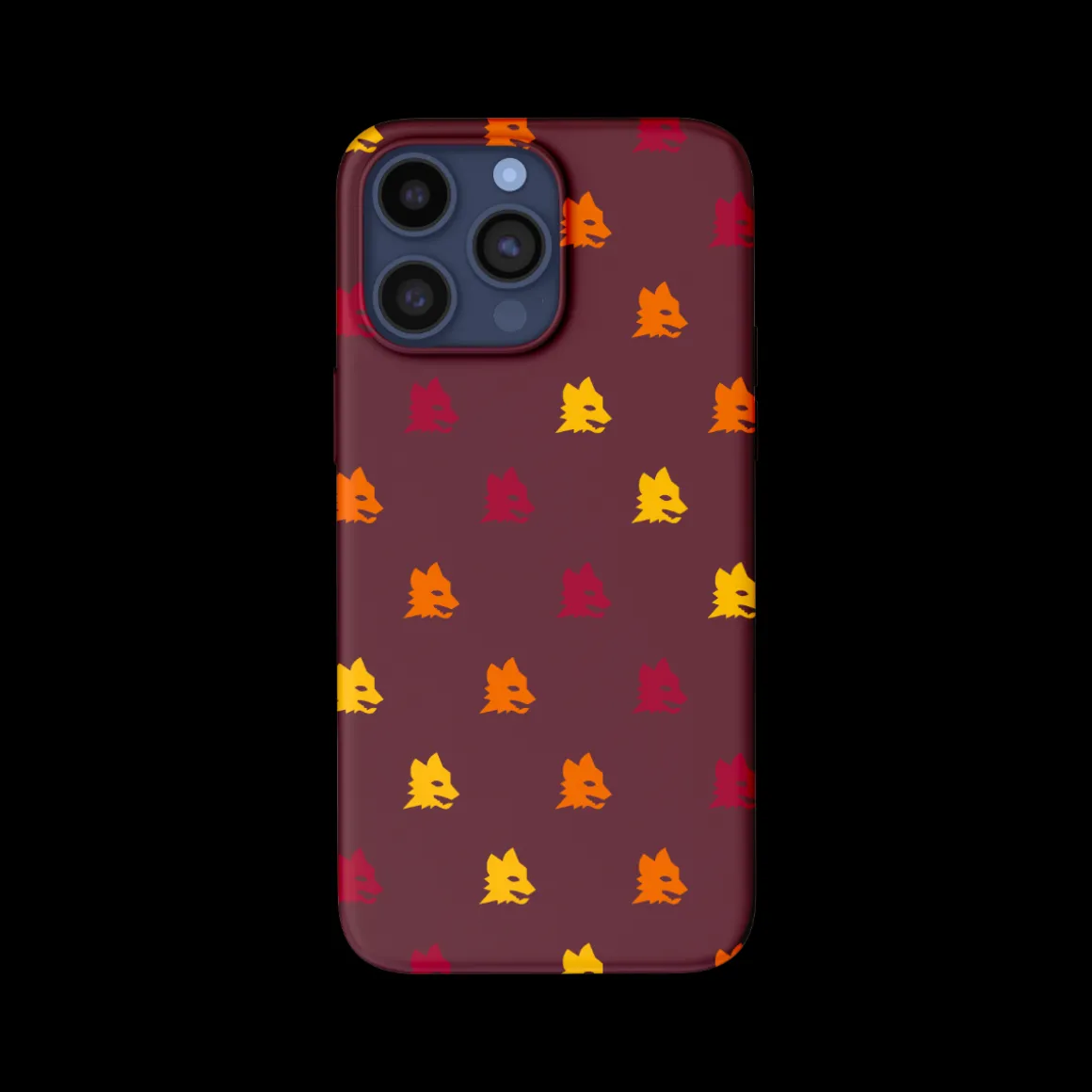 AS Roma Lupetto Logo Smartphone Cover, Red Fashion