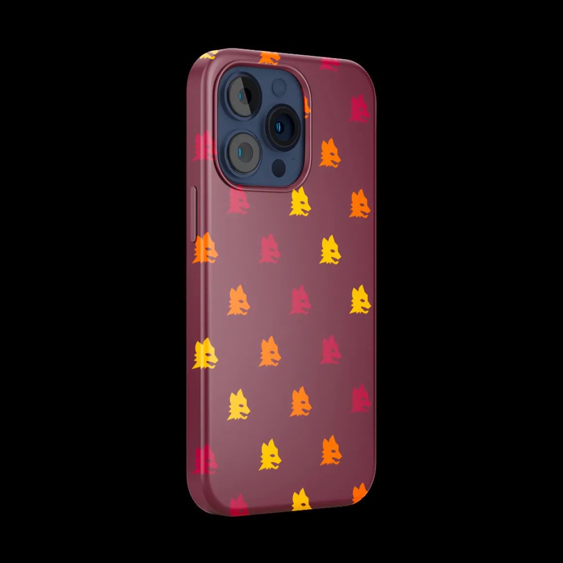 AS Roma Lupetto Logo Smartphone Cover, Red Fashion