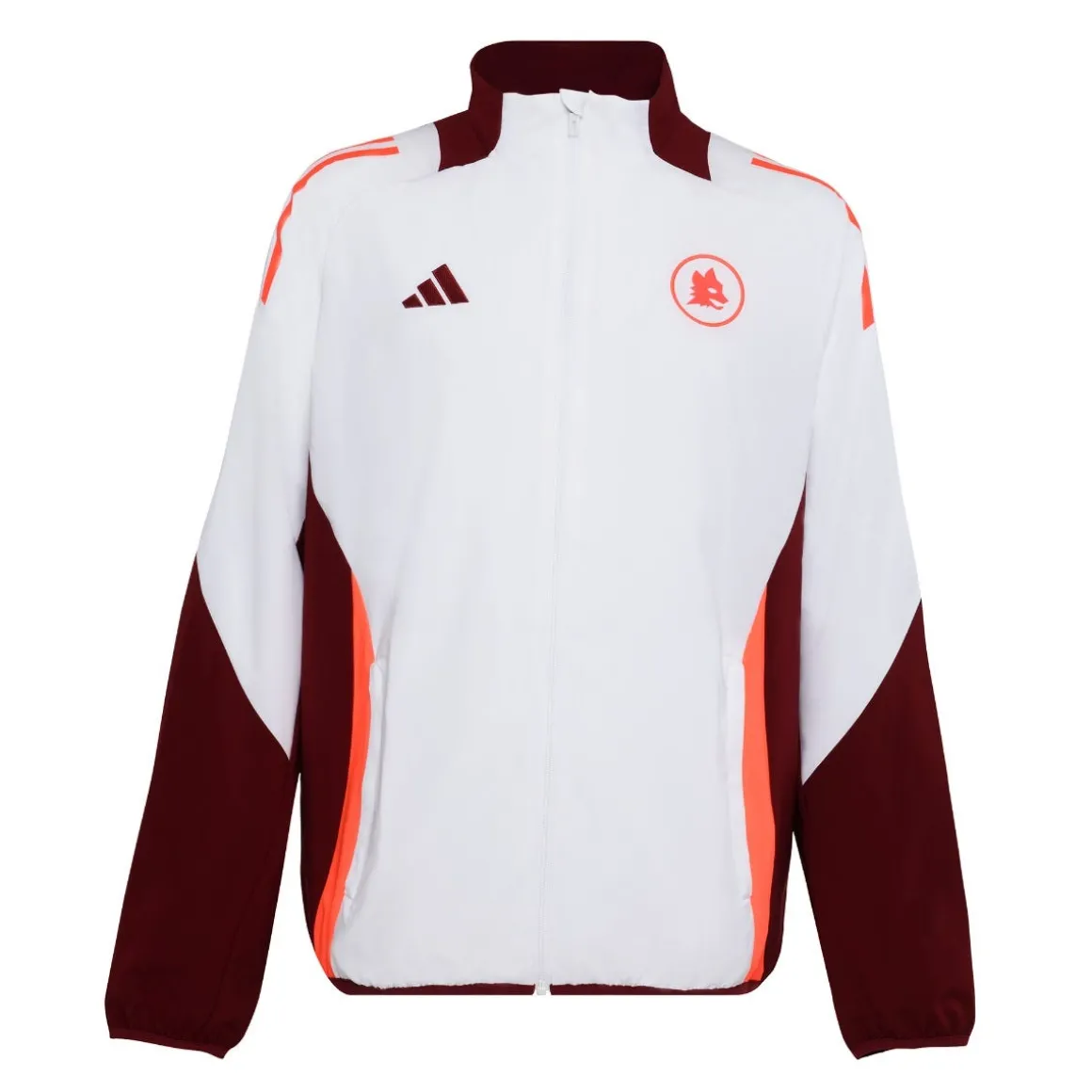 AS Roma Pre-Match Jacket, Men, White Sale