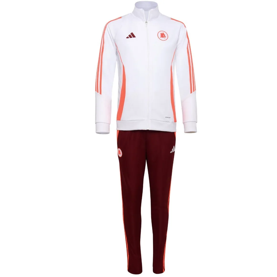 AS Roma Pre-Match Tracksuit, White, Men Cheap