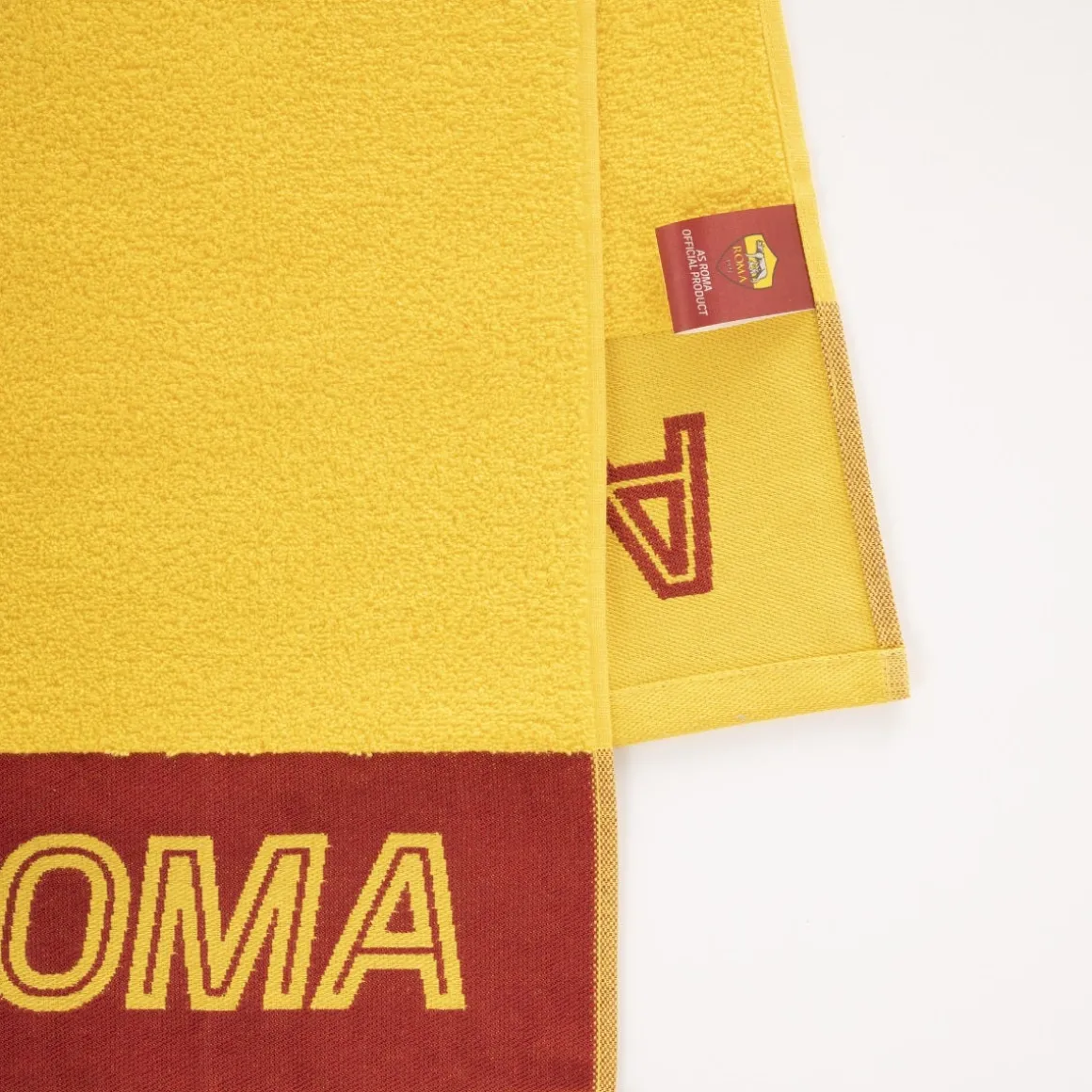 AS Roma Romolo Beach Towel, Cotton, 70 x 140, Yellow Shop