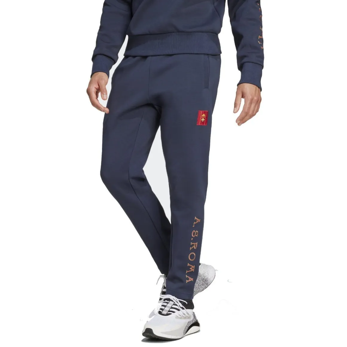 AS Roma Sweatpants, Men, Blue Cheap