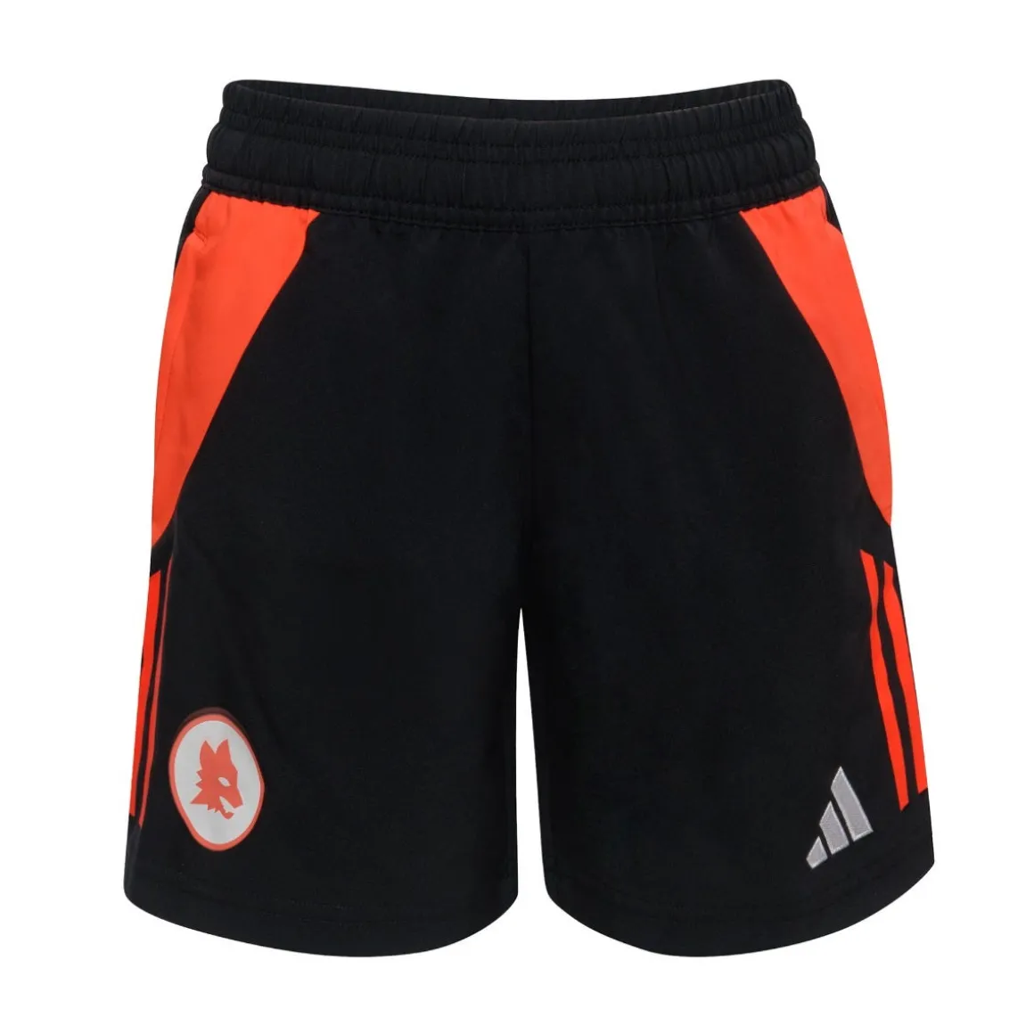 AS Roma Training Shorts, Black, Kids Best Sale