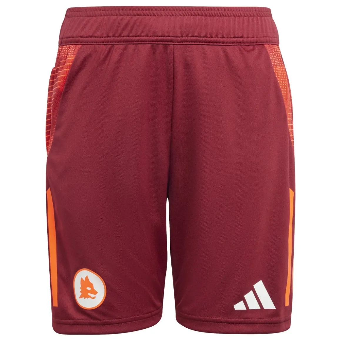 AS Roma Training Shorts, Red, Kids Clearance