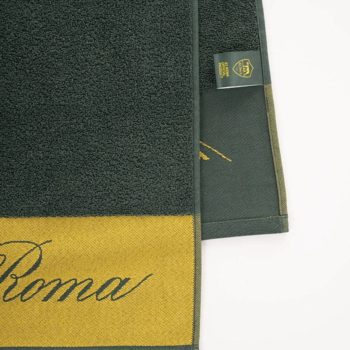 AS Roma ASR Legacy Beach Towel, Cotton, 90 x 170, Green Online