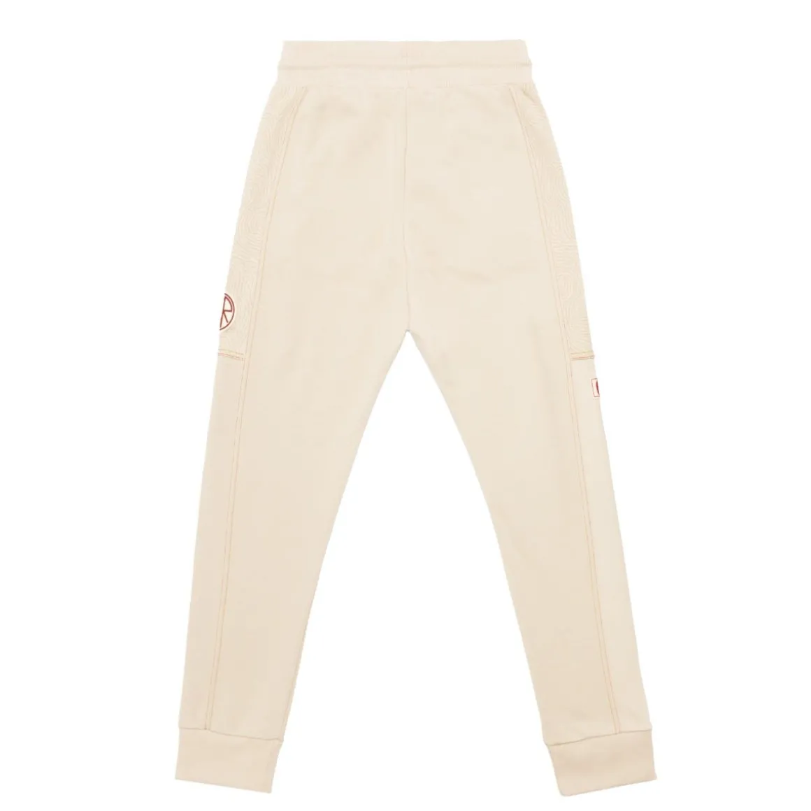 AS Roma ASR logo jogger pants, Women, White Cream Best Sale