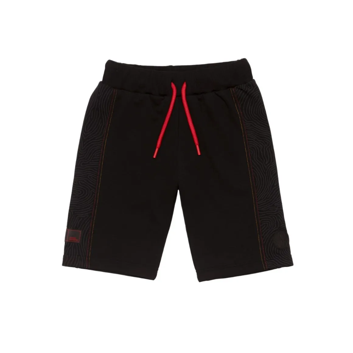 AS Roma ASR Logo Shorts, Kids, Black Hot