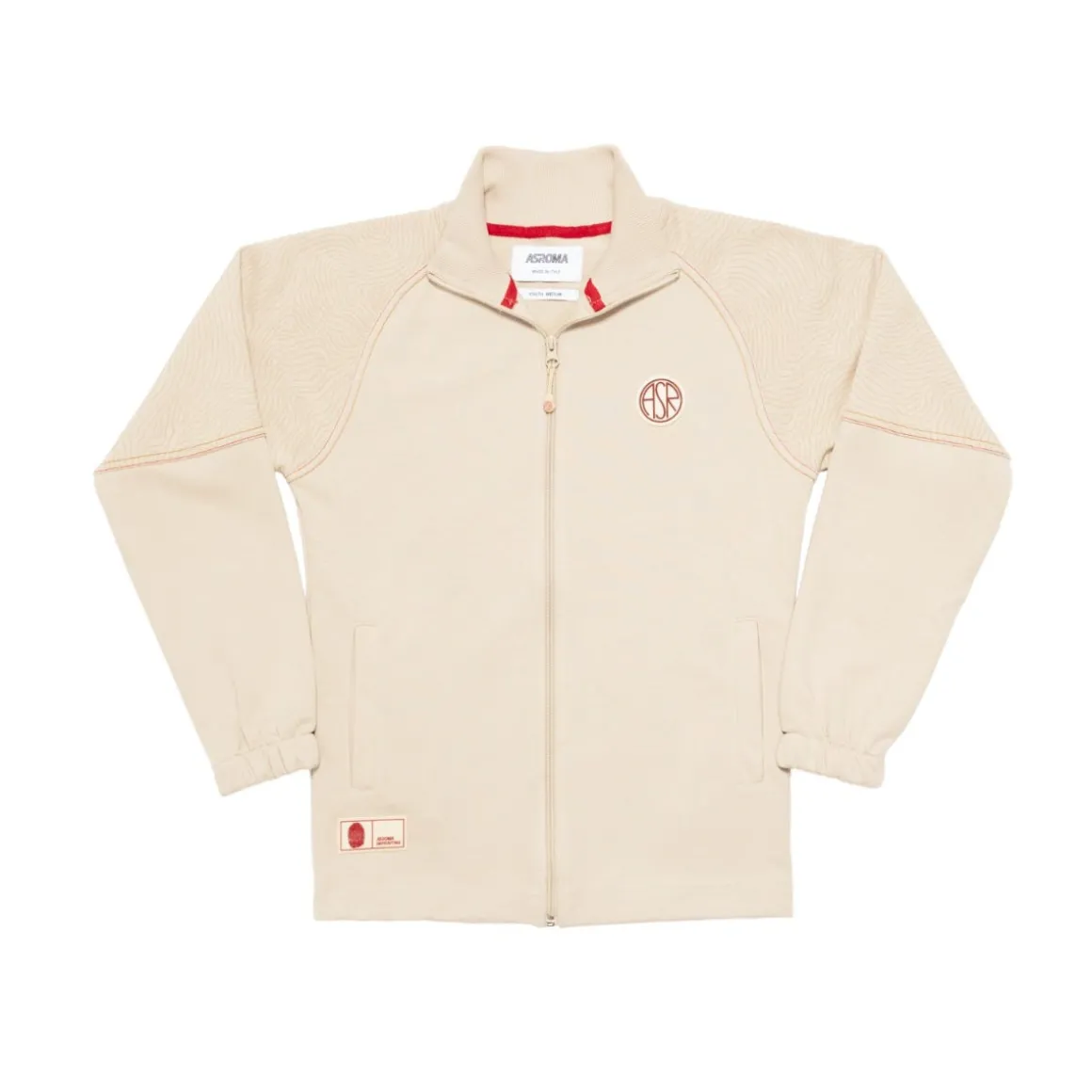 AS Roma ASR logo track jacket, Kids, White Cream Flash Sale