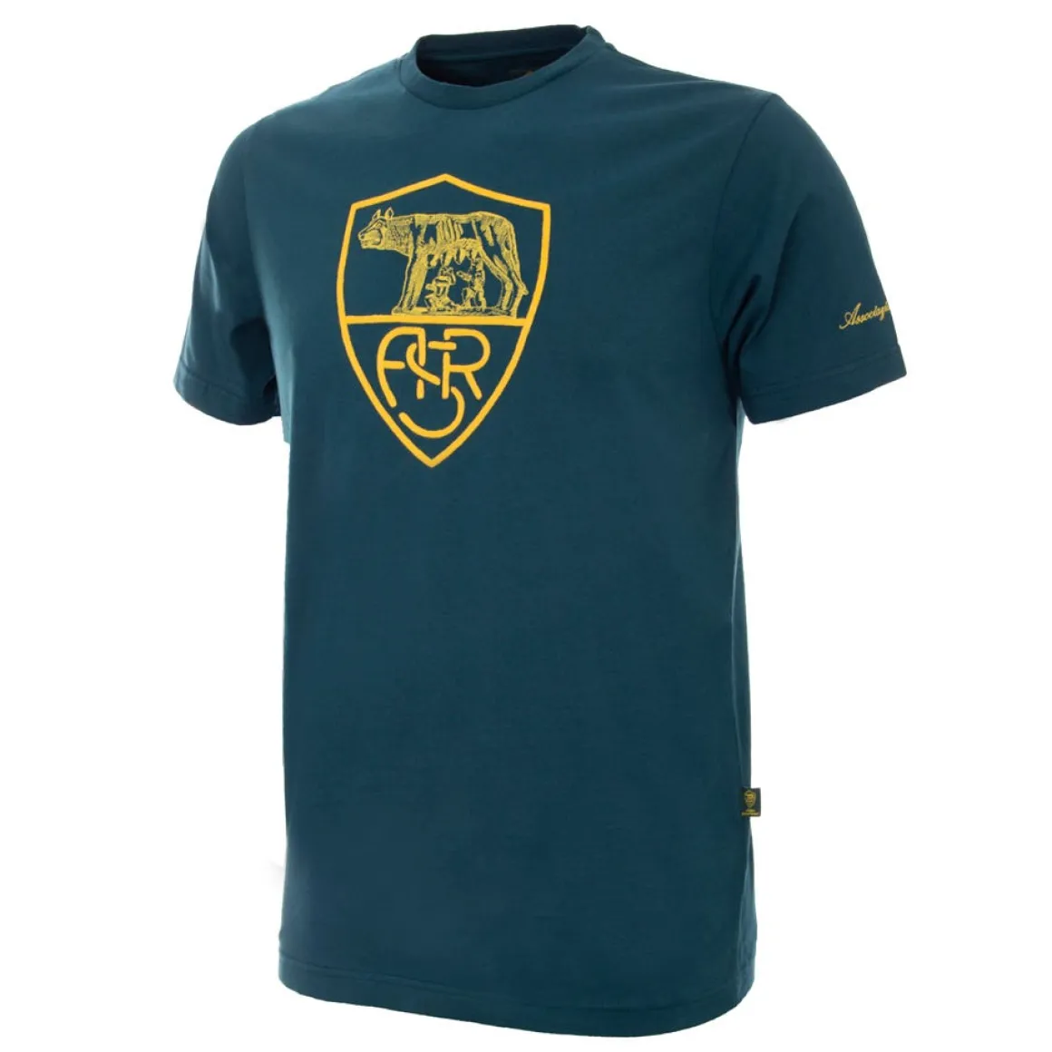 AS Roma Heritage T-shirt, Adult, Green Fashion