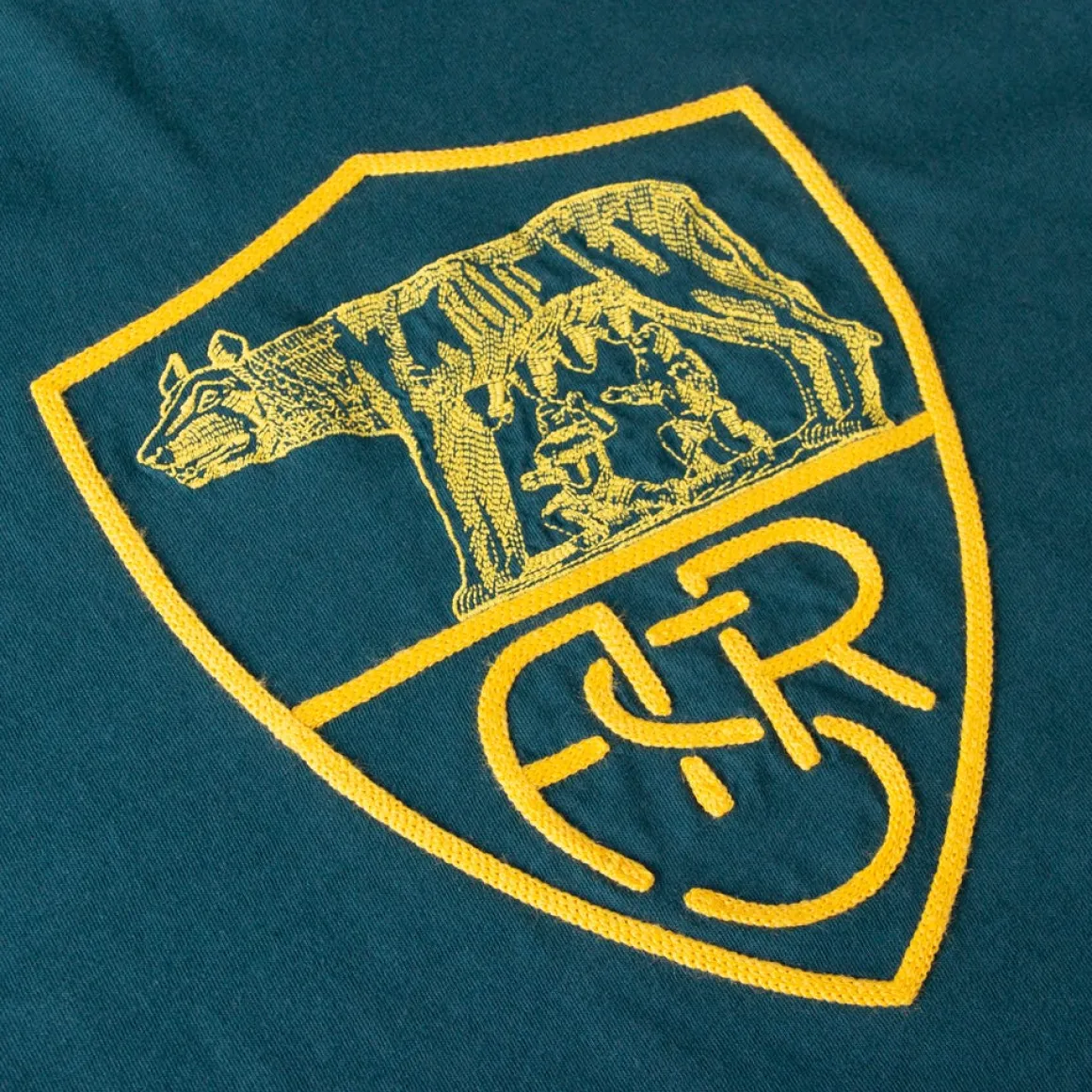 AS Roma Heritage T-shirt, Adult, Green Fashion