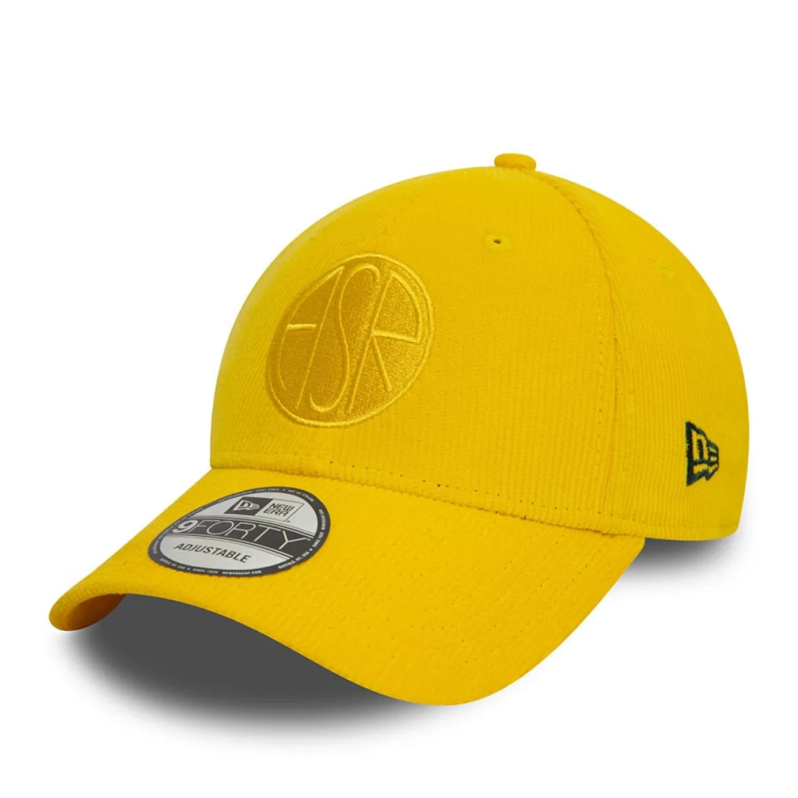 AS Roma New Era X Velvet Cap; Adult, Yellow New