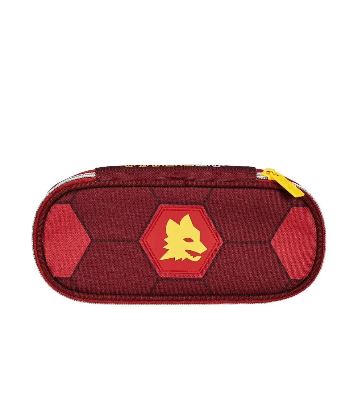 AS Roma Pen case rounded wolf logo, Cheap