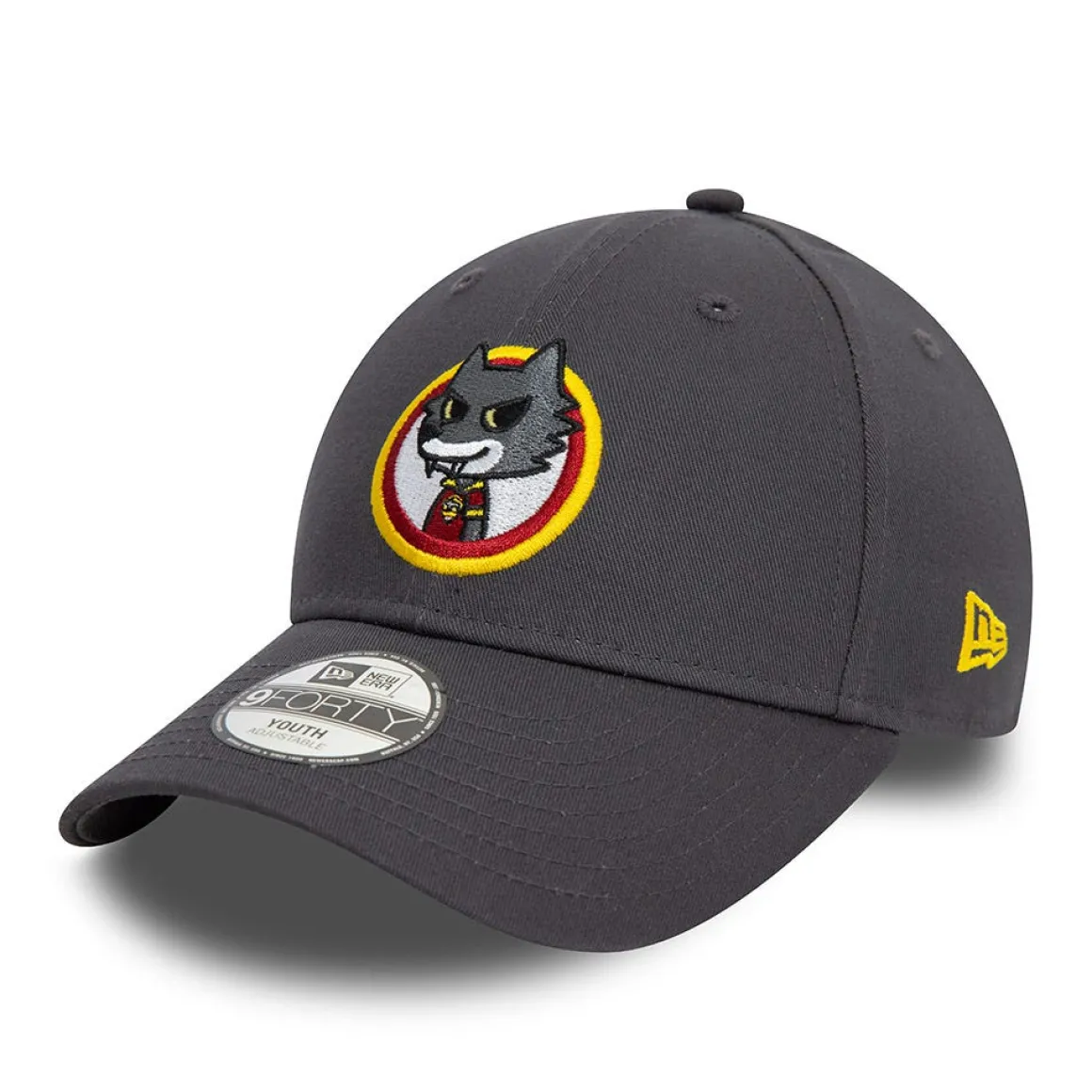 AS Roma Romolo 9Forty New Era X Cap, Kids, Grey Cheap