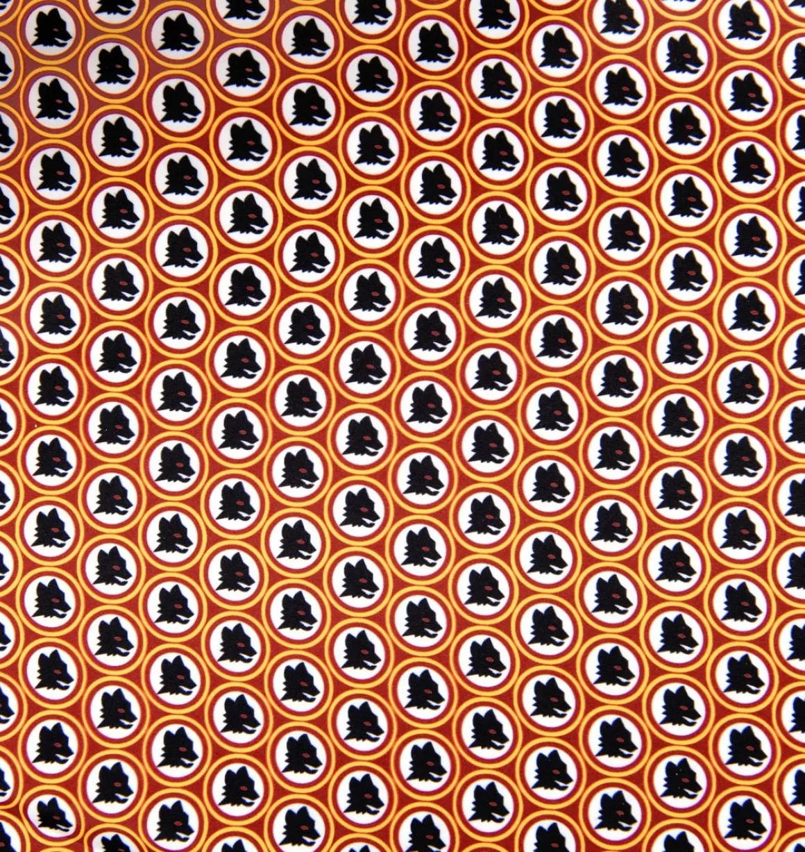 AS Roma Saint Barth Wolf Cub Logo Swimsuit Micro Fantasy, Man, Orange Best
