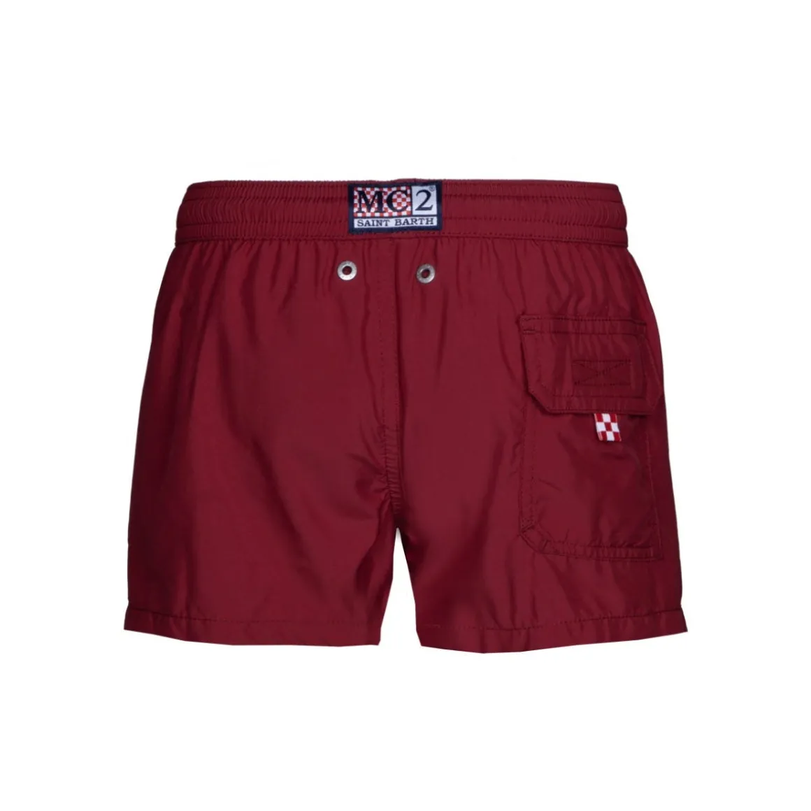 AS Roma Saint Barth x Swimsuit Lupetto Logo, Kids, Red New