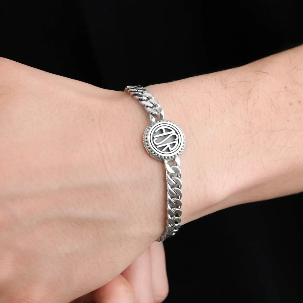 AS Roma Snake Chain Bracelet X Nove25 ASR,Unisex, Sterling Silver Best Sale